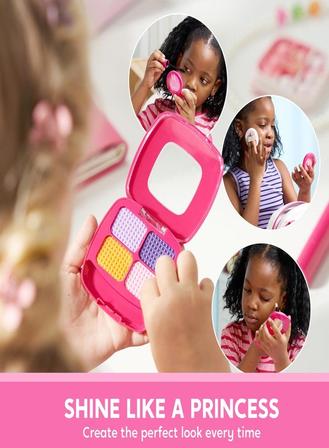 SYNCFUN Play Purse Set for Little Girls, 27 PCS Princess Toy Set with Handbags, Makeup, Phone, Wallet, Jewelry, Lipstick & Keys, for Girls 3 4 5 6 Years Old Toddlers Kids - Image 5